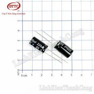 Bộ 20 Chiếc Tụ Hóa 220uF 63V (10x17mm)