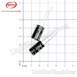 Bộ 20 Chiếc Tụ Hóa 220uF 63V (10x17mm)
