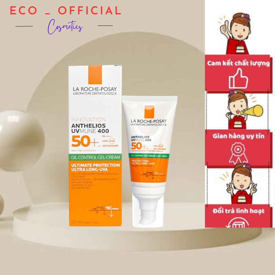    Thanh Lý Date 10 2026   Kem Chống Nắng La Roche Posay Cho Da Dầu Da Dầu Mụn Và Da Nhạy Cảm 50ml 