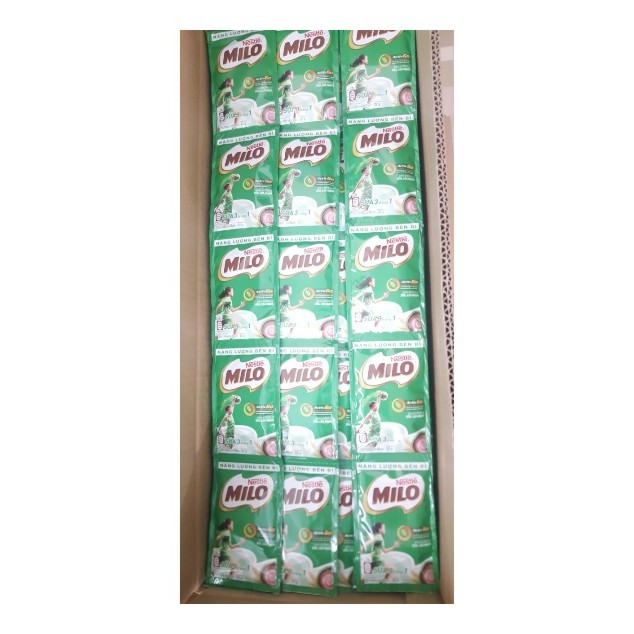 Bột Milo dây ( 1 dây 10 gói x 22g  tặng 1 gói)