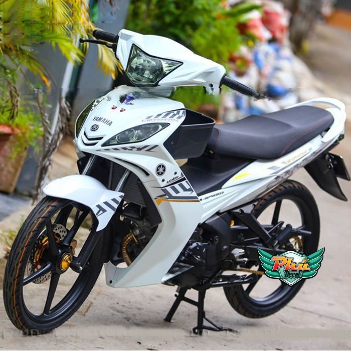 Tem rời Exciter 2006-2010 Crypton Trắng (W)