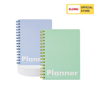 Sổ kế hoạch lò xo kép Planner KLONG A5 180 trang 120/76; MS: 944