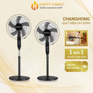 Quạt điện cây đứng Xiaomi ChangHong CFS16 kèm điều khiển từ xa với 4 chế độ gió, chức năng hẹn giờ 9 tiếng