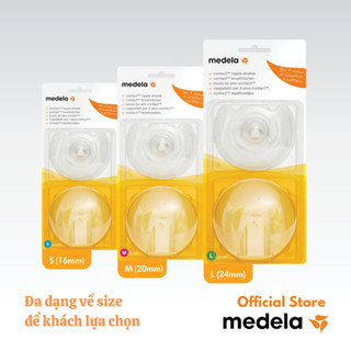Medela trợ ti - núm vú hỗ trợ cho trẻ bú ( Bộ 2 chiếc )