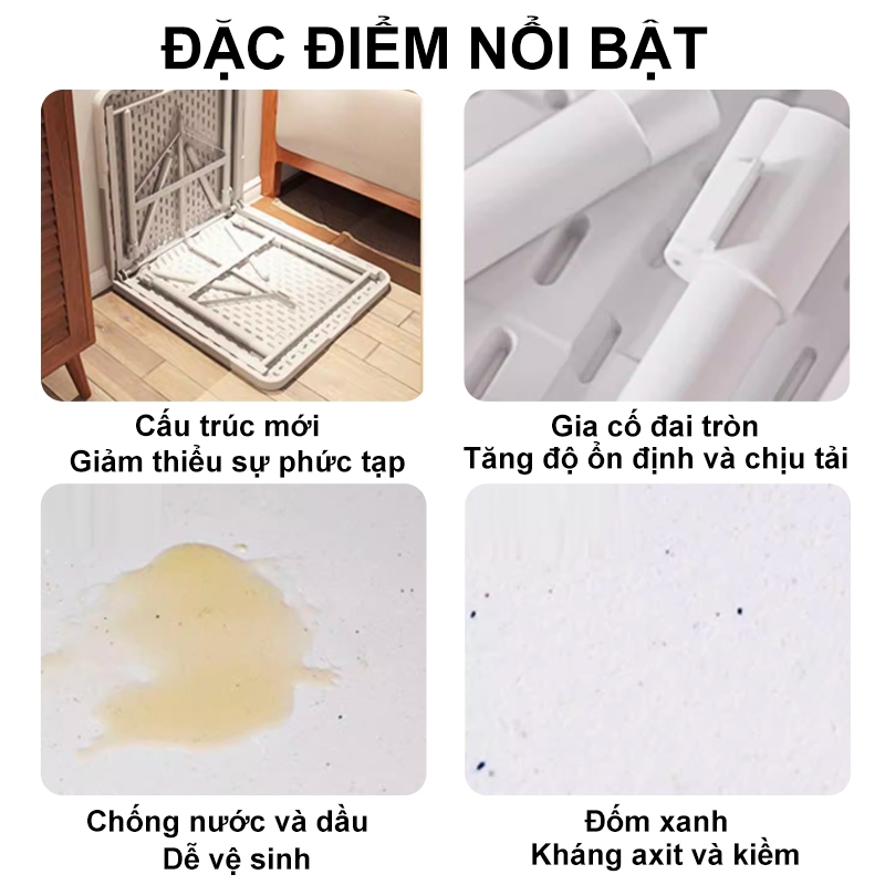 Bàn Gấp Gọn Ngoài Trời, Có thể dùng cho cắm trại,sân dã ngoại chất liệu hợp kim nhôm,180cm chịu lực 500kg | BigBuy360 - bigbuy360.vn