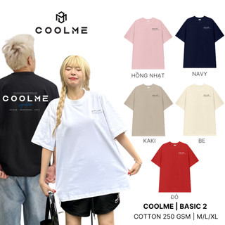 Áo thun local brand unisex COOLME, áo phông basic nam nữ premium cotton cao cấp co dãn hai chiều - BASIC 2