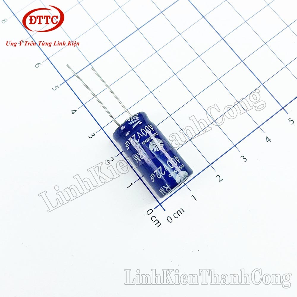 Bộ 10 Chiếc Tụ Hóa 22uF 400V (13x25mm)