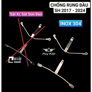 [Giá Hủy Diệt] - [INOX 304] - Pat Chống Rung Đồng Hồ Xe SH Việt Nam 2017 - 2024 (125cc, 150cc) [Sắt Sơn Đen]
