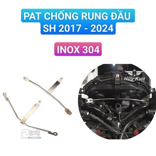 [Giá Hủy Diệt] - [INOX 304] - Pat Chống Rung Đồng Hồ Xe SH Việt Nam 2017 - 2024 (125cc, 150cc) [Sắt Sơn Đen]