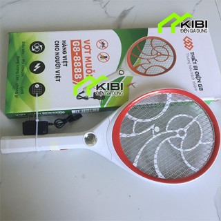 Vợt bắt muỗi điện quang, cây vợt muỗi G8 - 8888 tích hợp đèn led và pin siêu bền