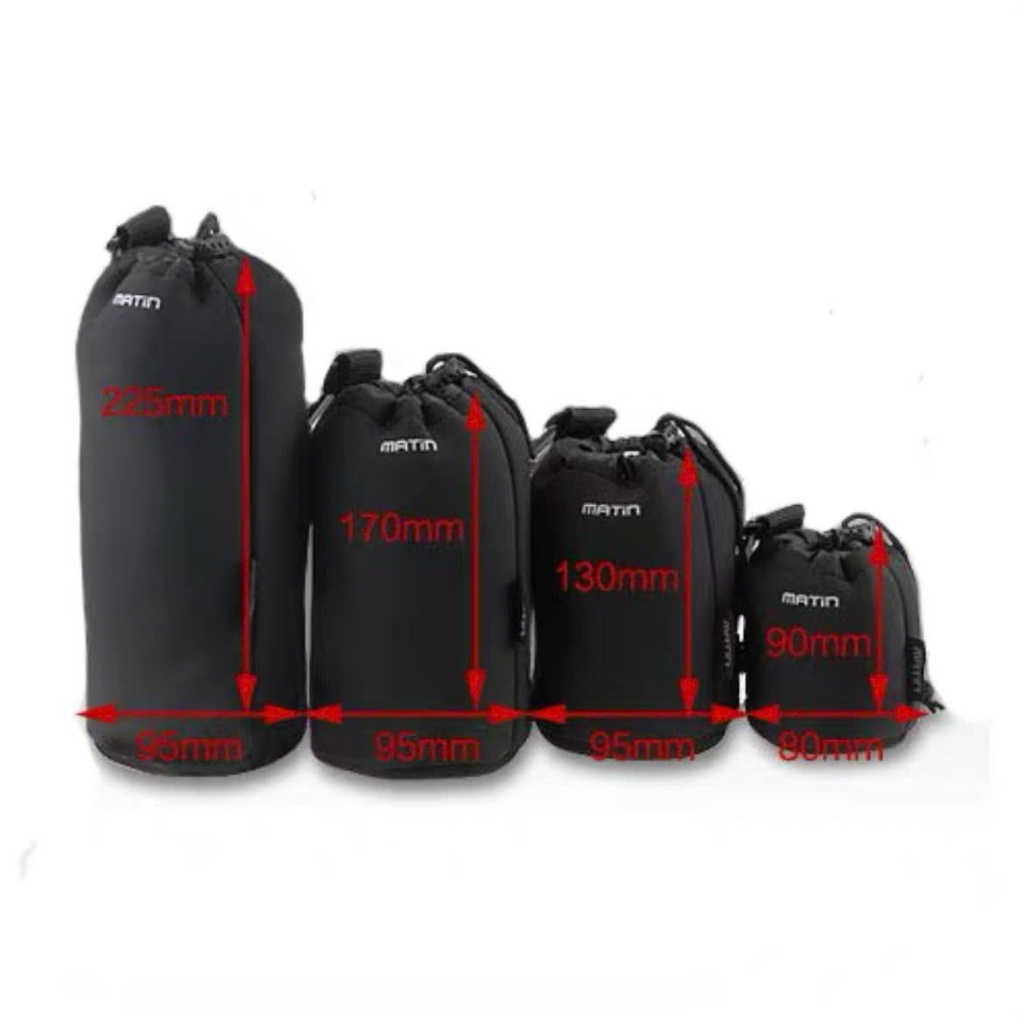 Túi đựng lens máy ảnh Túi đựng ống kính máy ảnh đủ size