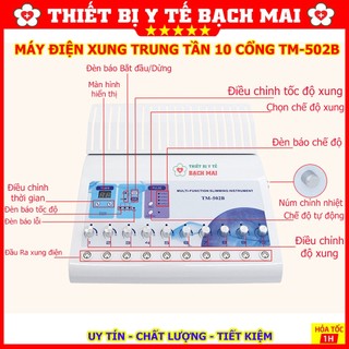 Máy Điện Xung 10 Cổng TM-502B