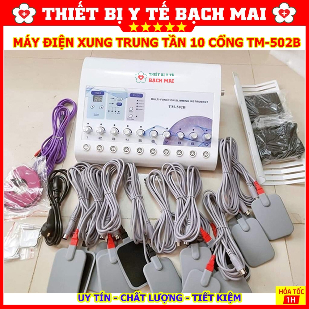 Máy Điện Xung 10 Cổng TM-502B