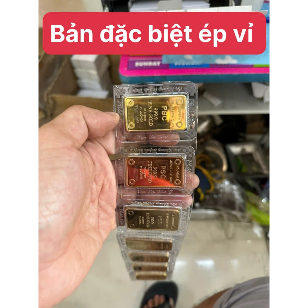 Vàng Thẻ 1 Lượng Phong Thủy đảm bảo , và độ nặng như vàng thật - GIÁ 1 MIẾNG