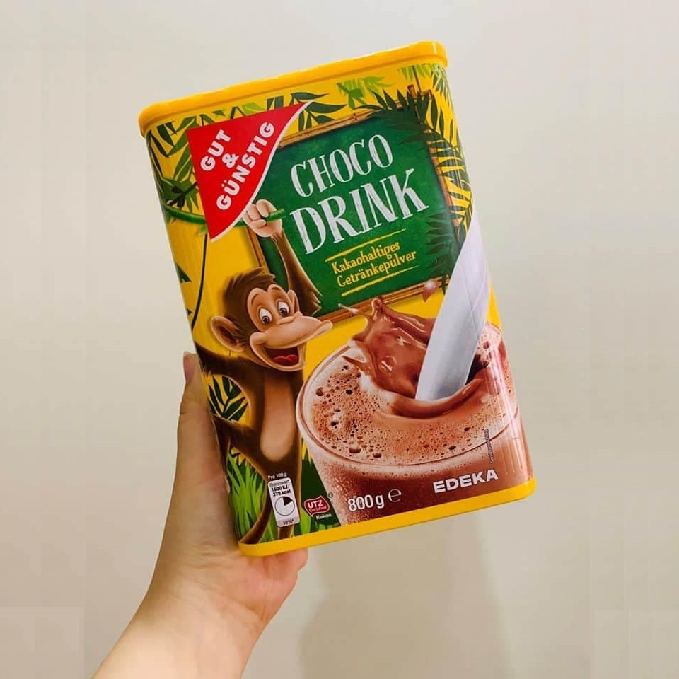 Bột Cacao Choco Drink - CA CAO ĐỨC - SOCOLA CHOCODRINK 800GR
