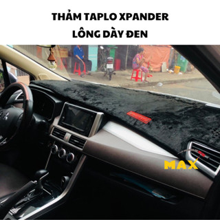 Thảm Taplo MITSUBISHI Xpander Xforce Grandis Attrage Triton Outlander Pajero Nhung Da Cacbon Da Vân Gỗ Taplo Lông Cừu