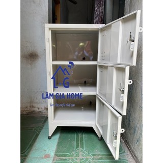 Tủ hồ sơ sắt văn phòng locker 3 - 4 - 5 tầng
