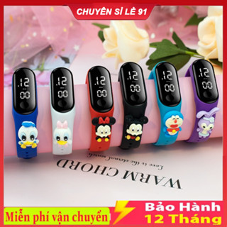 Đồng Hồ Trẻ Em ZGO DISNEY Silicon, Đồng Hồ Điện Tử Thông Minh Cho Bé