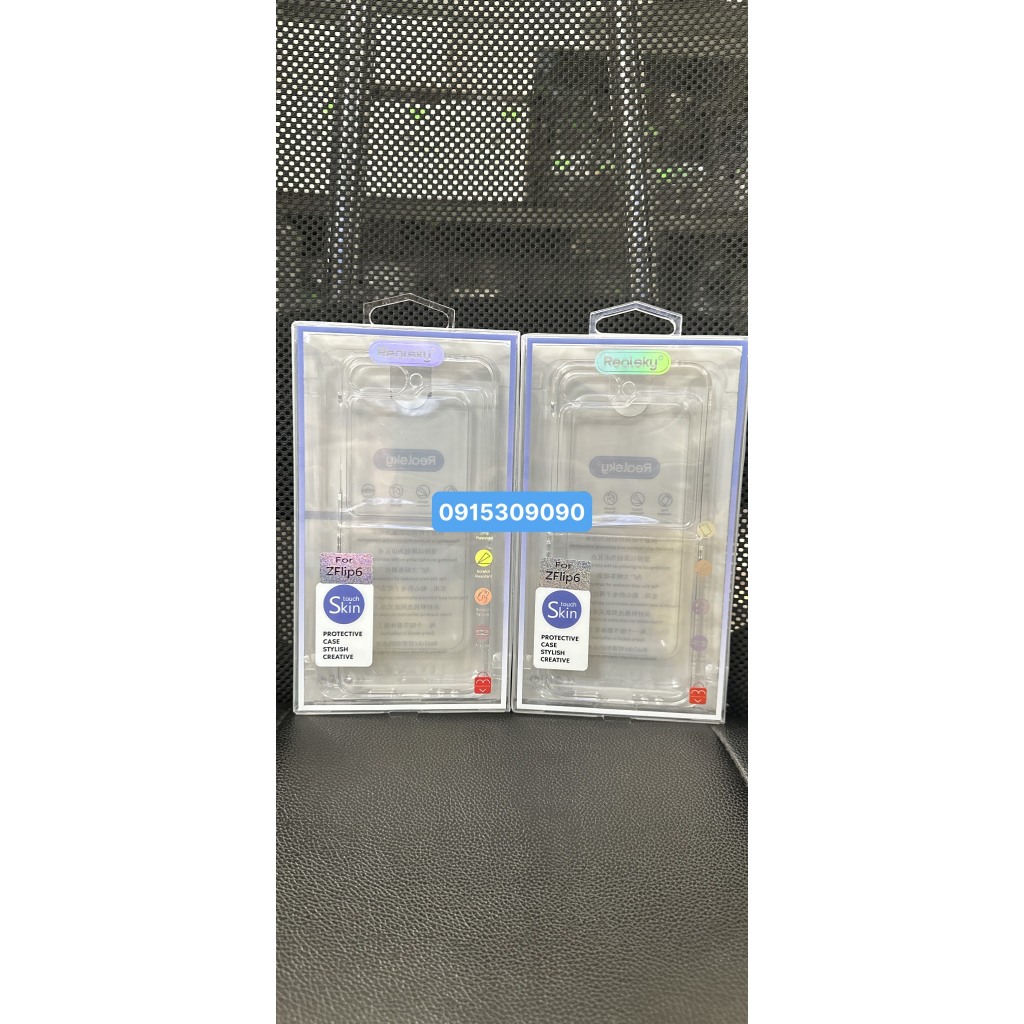 Ốp lưng trong cứng chính hãng Real Sky cho samsung ZFLIP 6, Z FOLD 6