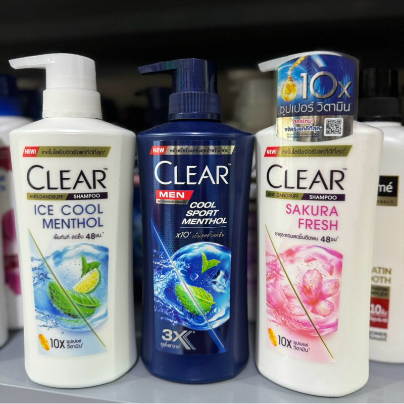 Dầu Gội CLEAR 400ml Chính Hãng Thái Lan