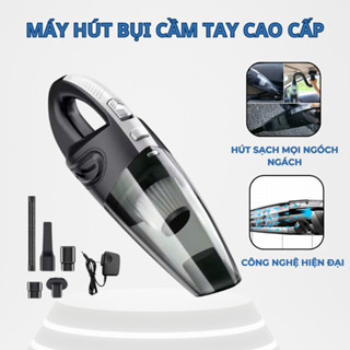 Máy Hút Bụi Cầm Tay Mini Không Dây, Hút Bụi Xe Ô Tô, Giường Nệm Lông Thú Cưng, Lực Hút Mạnh Siêu Tiện Lợi