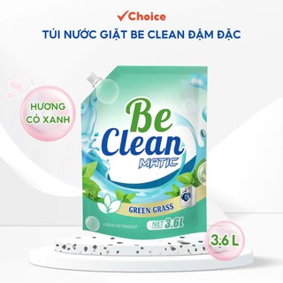 Nước giặt Be Clean CH45 hương cỏ xanh 3.6L (túi)