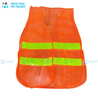 Áo lưới phản quang bảo hộ lao động thun 2 bên dành cho kỹ sư loại tốt
