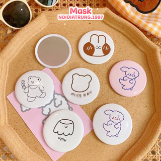 Gương Cầm Tay Mini Bỏ Túi Nhỏ Gọn Tiện Lợi Nhiều Hình Dễ Thương