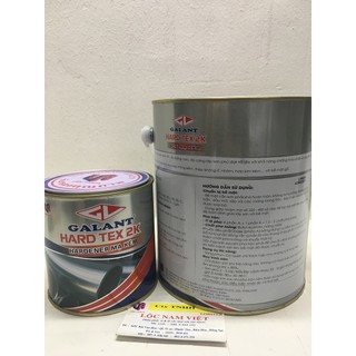 Sơn sắt kẽm Galant Hard Tex 2k đủ màu (3,75L/bộ)