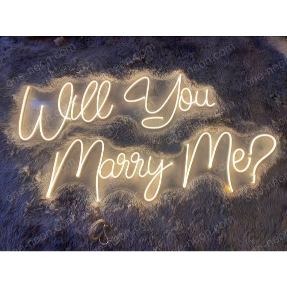 [Tặng băng keo dán] - Bộ chữ Will You Marry Me - Đèn trang trí đám cưới - Decor sự kiện cưới hỏi