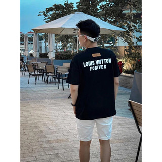Áo Thun LV Tổng Hợp Hot Trend 2024 Form Unisex Nam Nữ - 100% Cotton Min Co Dãn 2 Chiều - Đầy Đủ Tem Tag Túi Zip