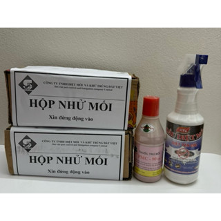 COMBO 2 HỘP NHỬ MỐI + 1 LỌ THUỐC DIỆT MỐI TẬN GỐC PMC 90 + 1 THUỐC DIỆT MỐI HÓA SINH SIFA