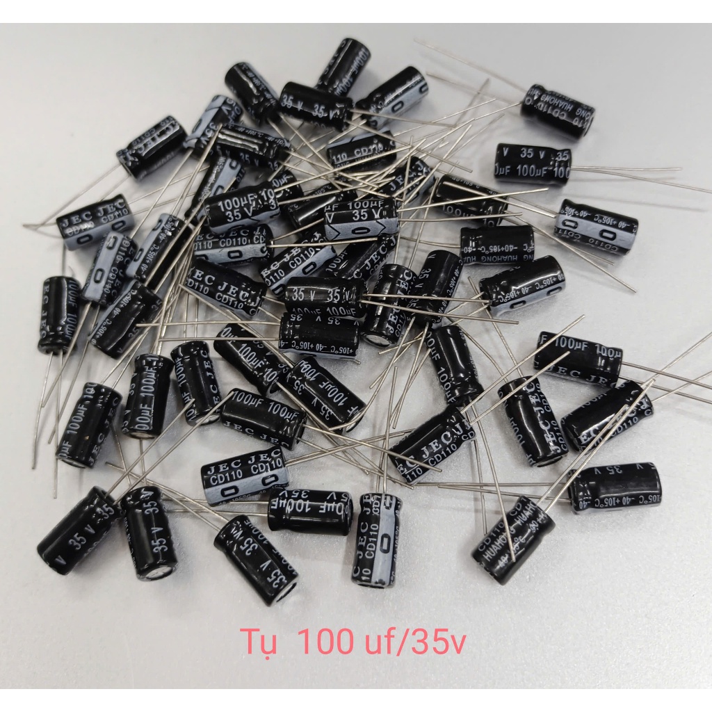 Combo 50 tụ 100uF/35v