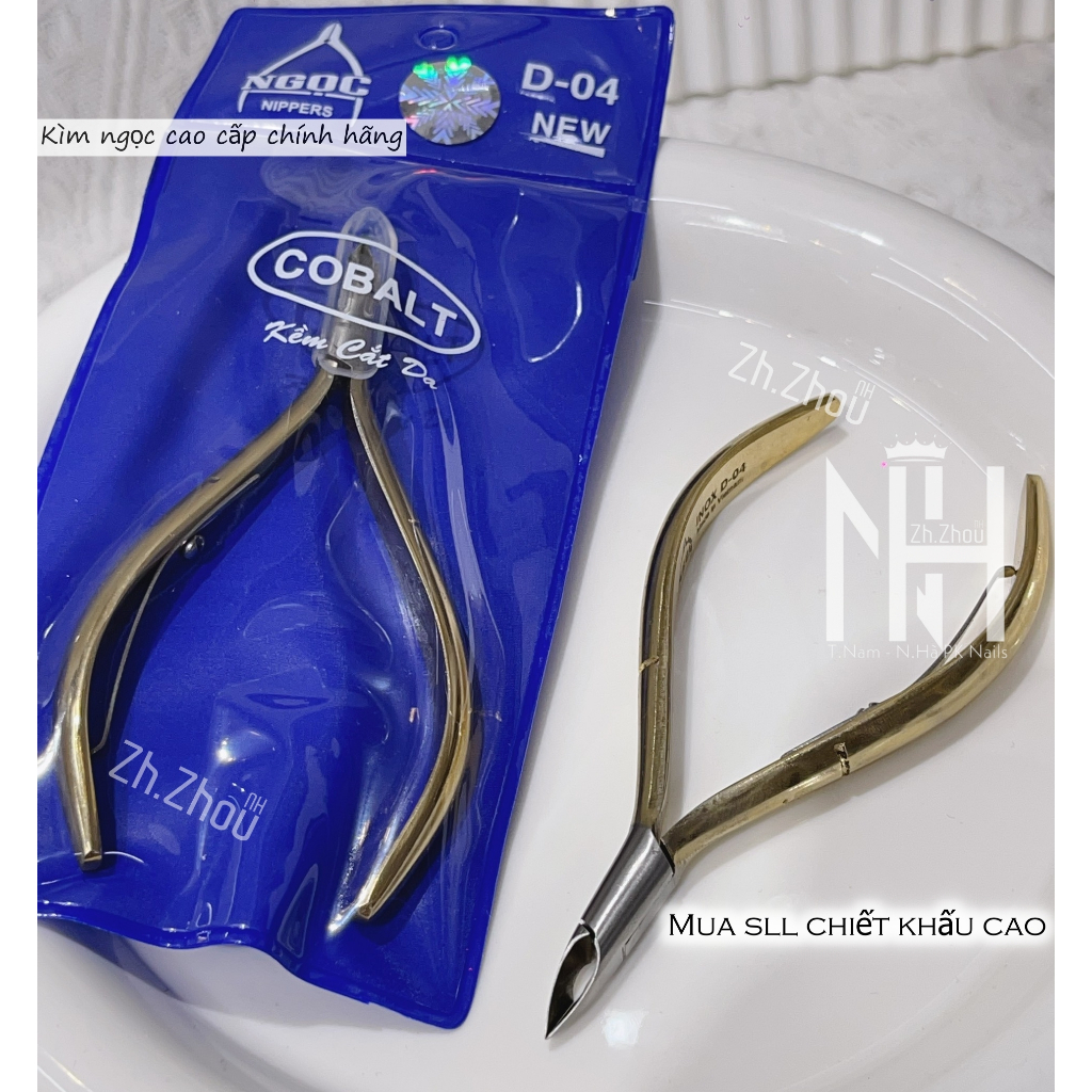 Kìm ngọc nhặt da D04, kìm bán nguyệt nhặt da chính hãng