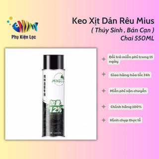 Keo Xịt Dán Rêu Mius ( Thủy Sinh , Bán Cạn ) - Chai 550ML