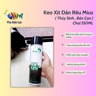 Keo Xịt Dán Rêu Mius ( Thủy Sinh , Bán Cạn ) - Chai 550ML