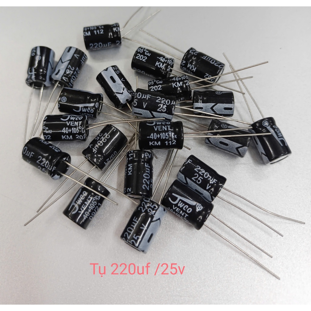 Combo 20 tụ 220uF/25v