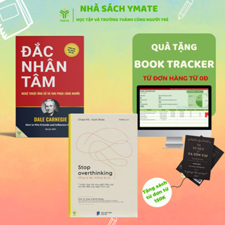 [Combo 2 Cuốn] Sách Đắc Nhân Tâm + Stop Overthinking - Nhà Sách Ymate