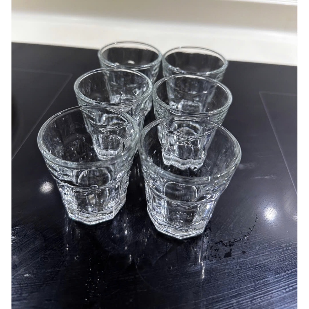 Bộ 6 chén thuỷ tinh