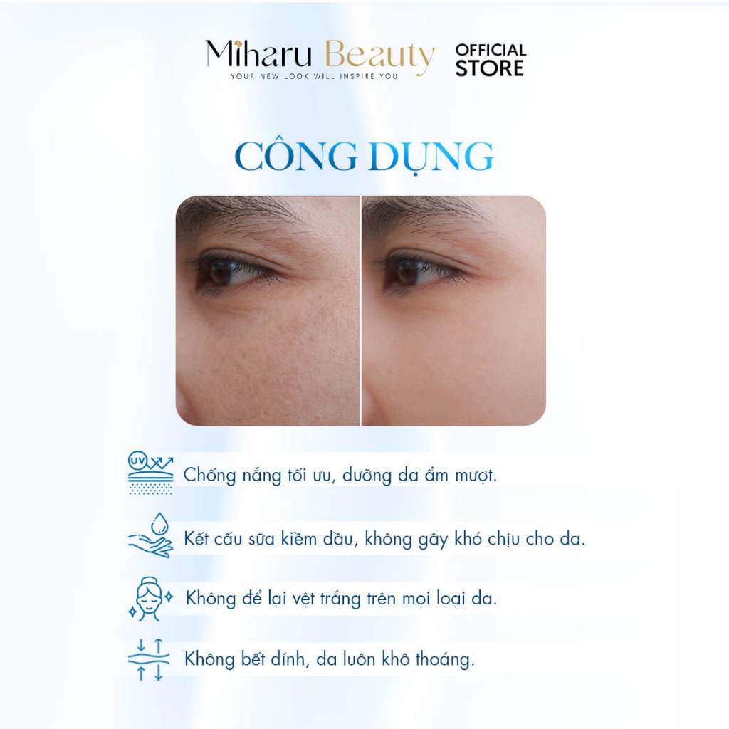 Sữa chống nắng vật lý dành cho da dầu và da nhạy cảm - Blanc2 UV Care SPF50+ PA++++ 30ml | BigBuy360 - bigbuy360.vn