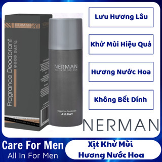  Xịt Khử Mùi Nerman Good Day Giúp Khử Khuẩn Khử Mùi Hôi Hương Nước Hoa Cao Cấp Lưu Hương Lâu 
