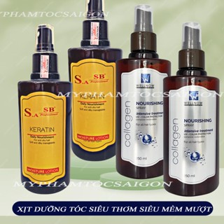 [CHÍNH HÃNG] Xịt dưỡng tóc SB Hương Nước Hoa Cao Cấp phục hồi tóc 250ml