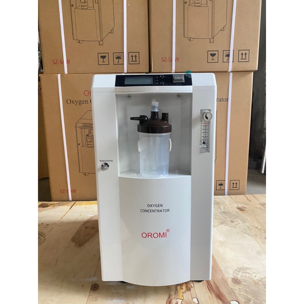 Máy Tạo Oxy 5L Tích Hợp Xông Khí Dung OROMI SZ-5AW / OROMI JLO-590Si - Hàng Chính Hãng