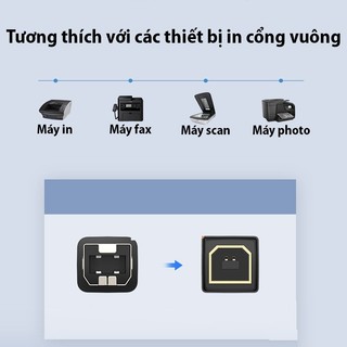 Cáp máy in USB 2.0 dài 5m Ugreen 10329