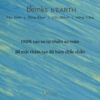 Thảm tập yoga Beinks b'EARTH 5mm
