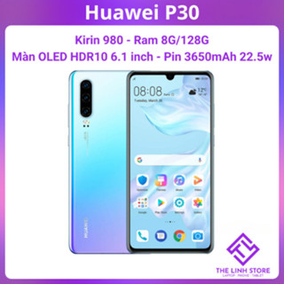Điện thoại Huawei P30 màn OLED 6.1 inch - Kirin 980 ram 8G 128G
