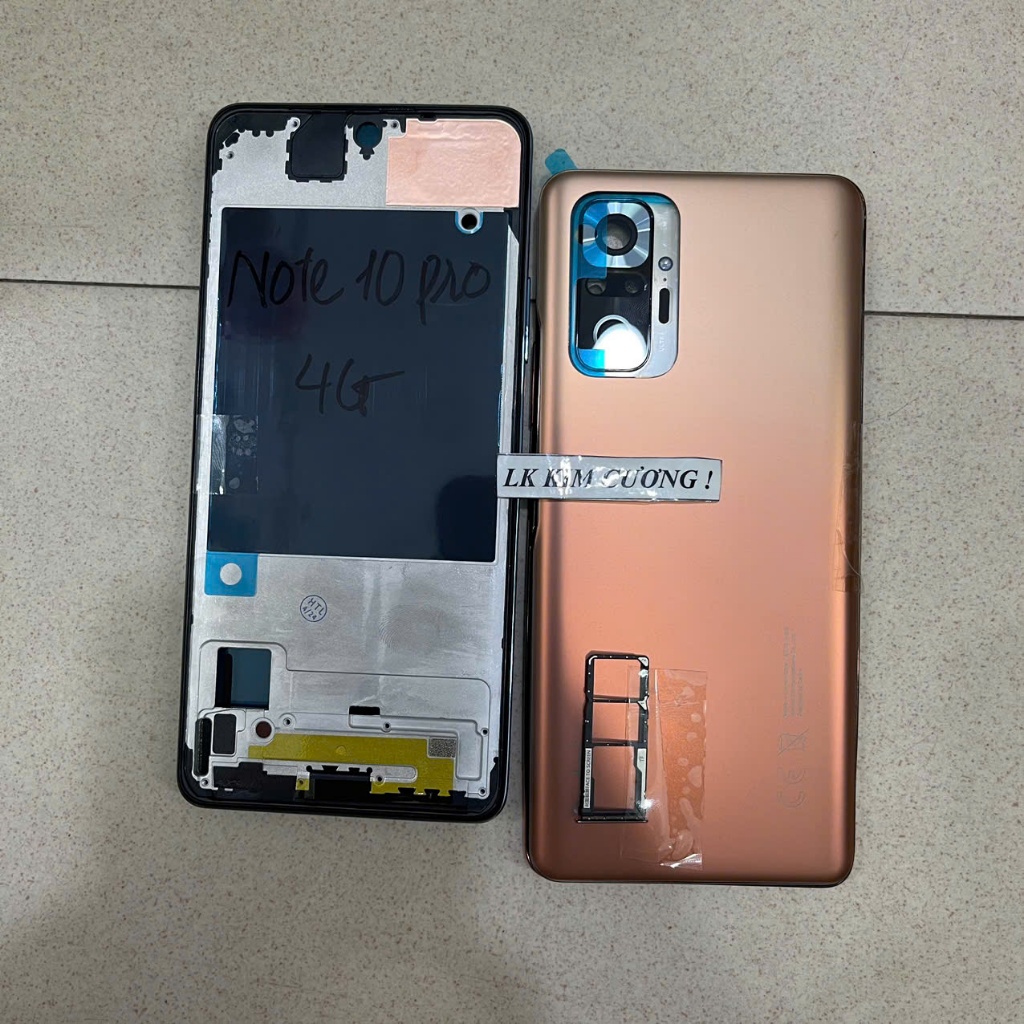 Bộ vỏ tương thích redmi note 10 pro