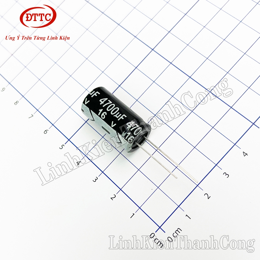 Bộ 10 Chiếc Tụ Hóa 4700uF 16V (13x25mm)