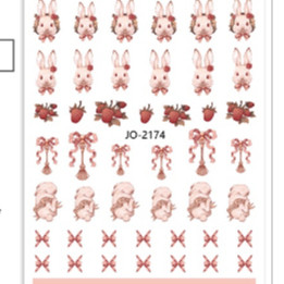 sticker trang tri nail mã jo