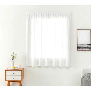   Đã Xếp Nhún Đẹp  Rèm Màn Dán Voan Trắng Lụa Loại 1 Không Cần Khoan Tường Đủ Mọi Kích Thước 